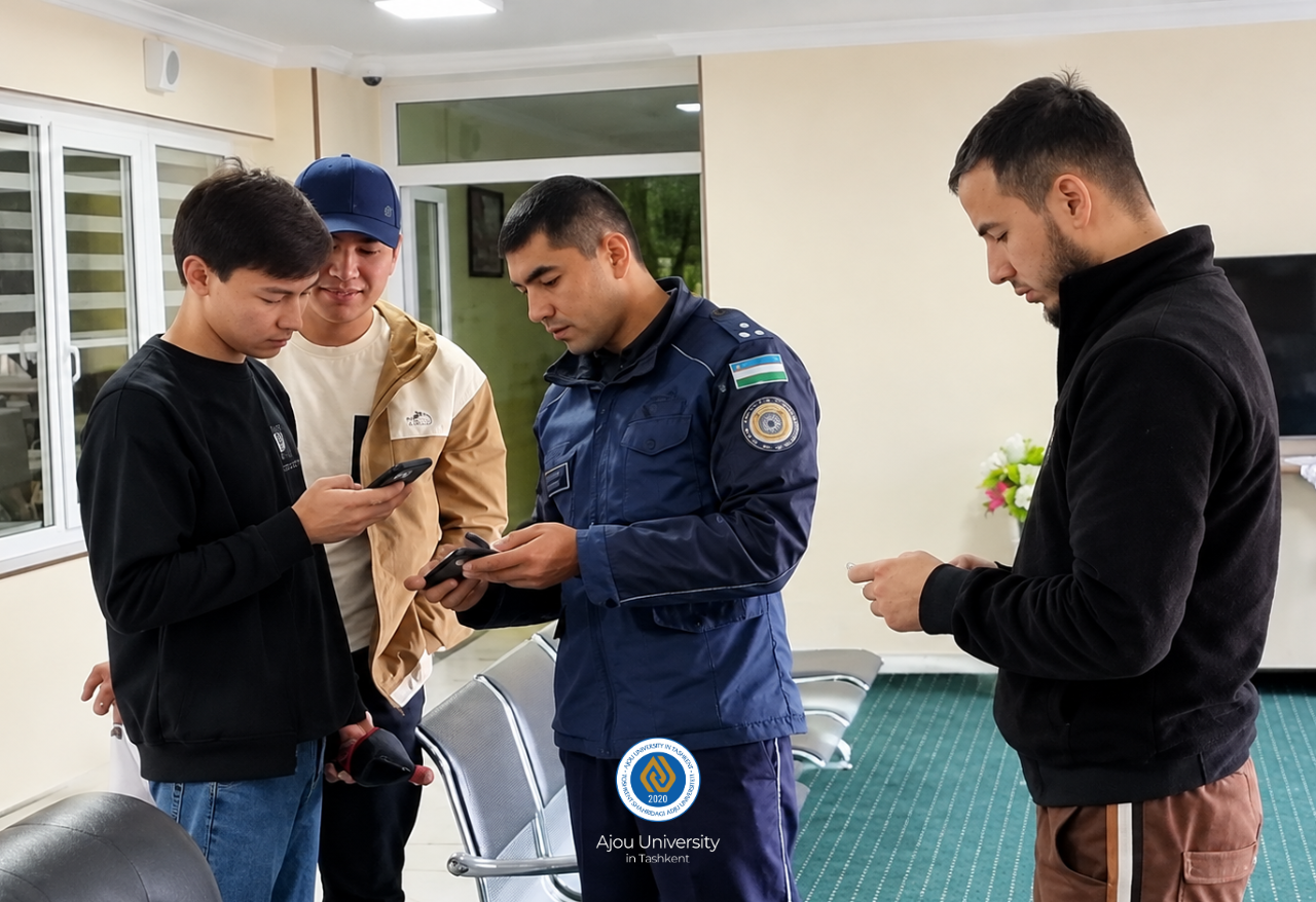 Cybersecurity Awareness Talk Held at Ajou University