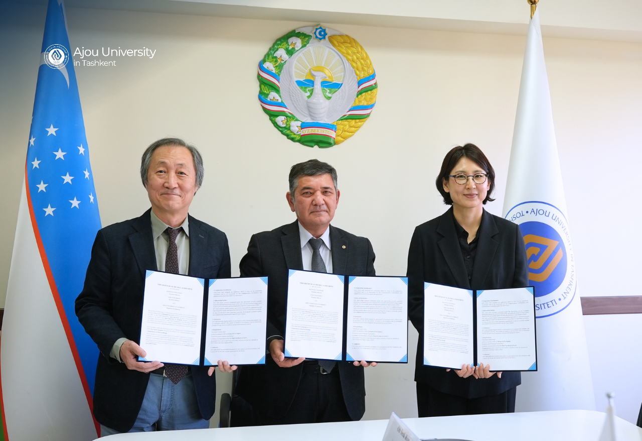 Toshkent shahridagi Adju universitetiga Janubiy Koreyaning Hansung universiteti delegatsiyasi tashrif buyurdi